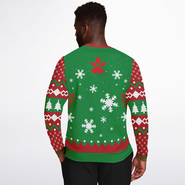 Candy Cane Christmas Adult's Sweatshirt