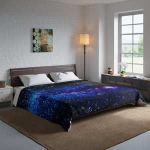 Galaxy Print Luxury Designer Best Comforter For King/Queen/Full/Twin-Comforter-104x88-Heidi Kimura Art LLC