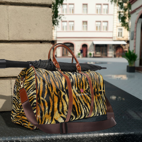 Tiger Stripes Waterproof Travel Bag