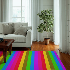 Rainbow Stripe Dornier Rug