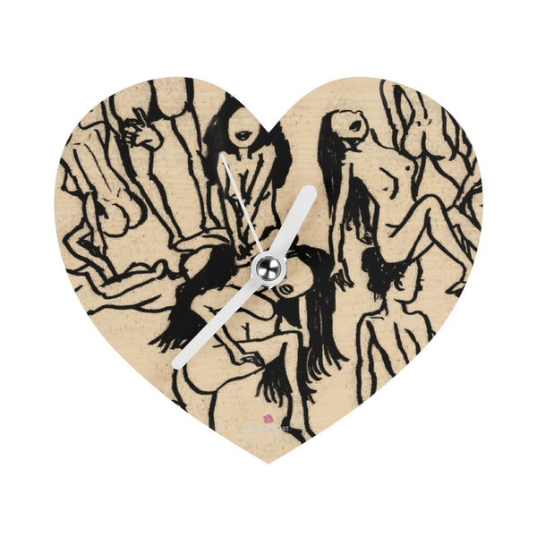 Nude Art Fun Wall Clocks