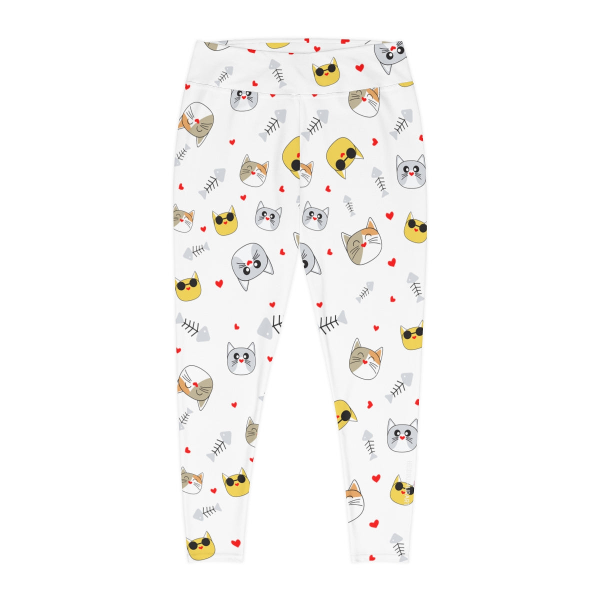 White Cat Lover's Tights, Best Plus Size Leggings