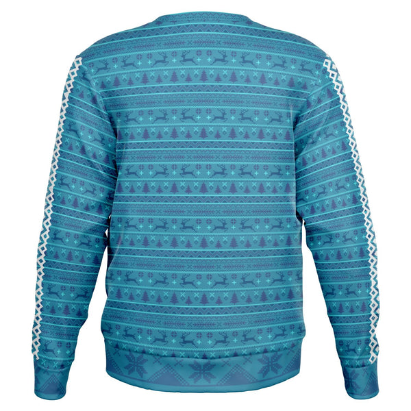 Blue Christmas Sweatshirts For Adults