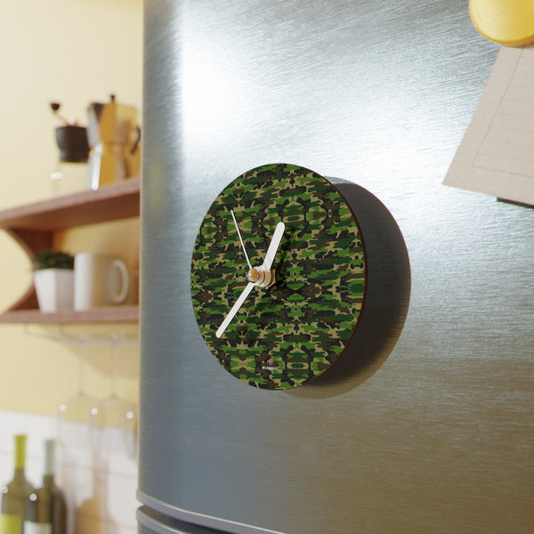 Camo Print Fun Wall Clocks