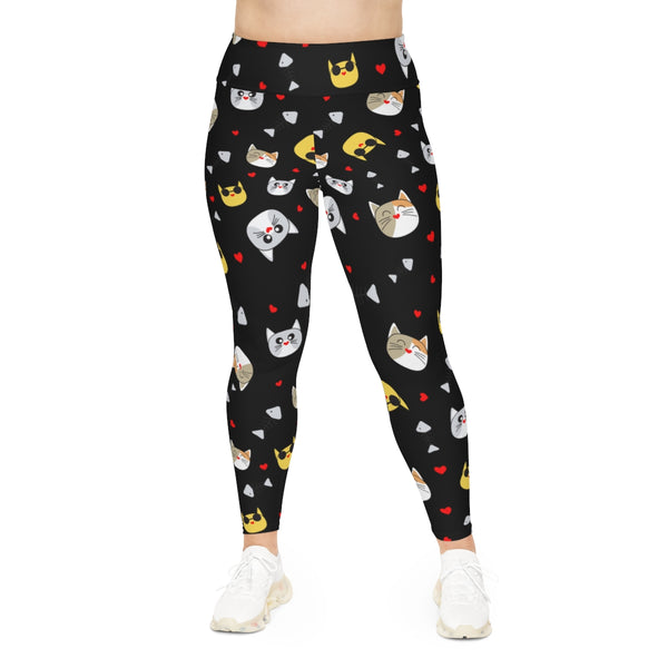 Cat Lover's Plus Size Leggings