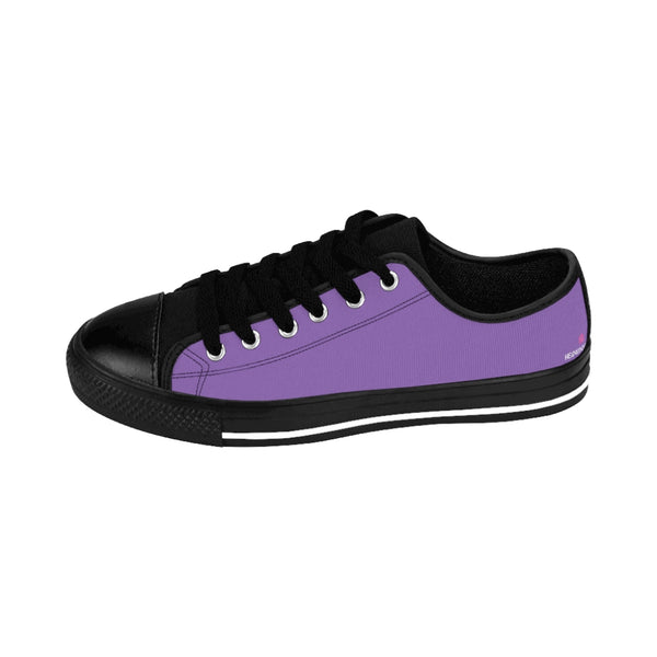 Purple Color Women's Sneakers, Lightweight Low Tops Tennis Running Casual Shoes For Women