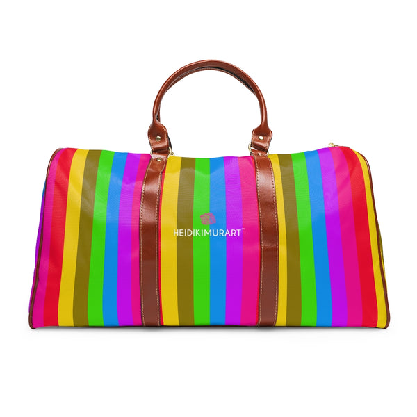 Rainbow Bright Waterproof Travel Bag