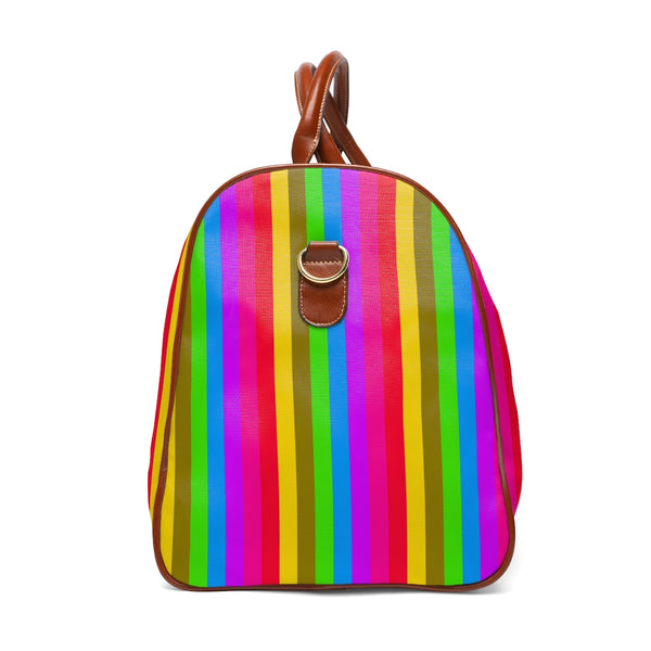 Rainbow Bright Waterproof Travel Bag