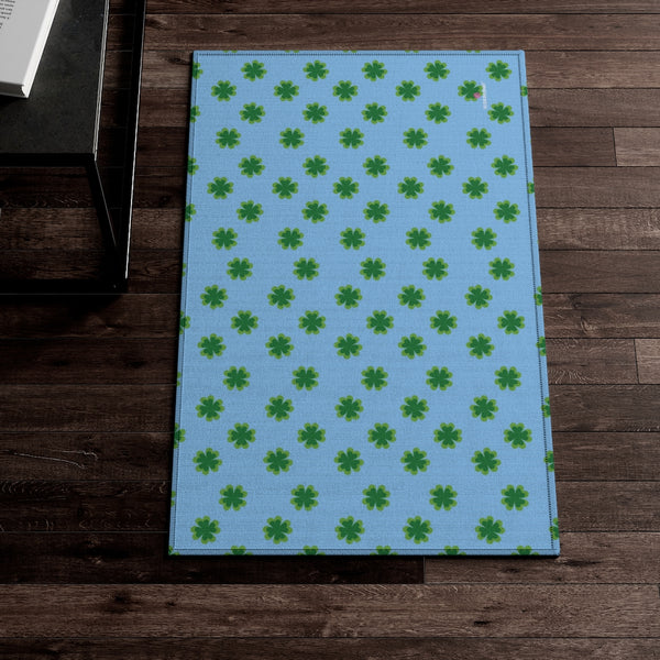 Blue Green Clover Dornier Rug