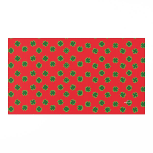 Red Green Clover Dornier Rug