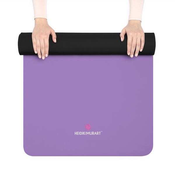 Pastel Purple Rubber Yoga Mat - Printed in USA (Size: 24” x 68”)
