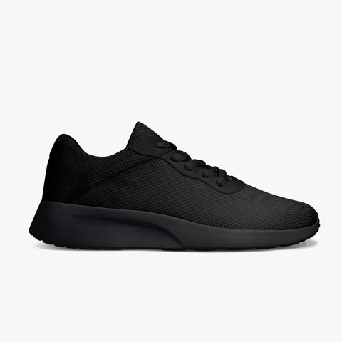 Black Solid Color Unisex Sneakers, Soft Solid Black Color Breathable Minimalist Solid Color Soft Lifestyle Unisex Casual Designer Mesh Running Shoes With Lightweight EVA and Supportive Comfortable Black Soles (US Size: 5-11) Mesh Athletic Shoes, Mens Mesh Shoes, Mesh Shoes Women Men, Men's and Women's Classic Low Top Mesh Sneaker, Men's or Women's Best Breathable Mesh Shoes, Mesh Sneakers Casual Shoes 