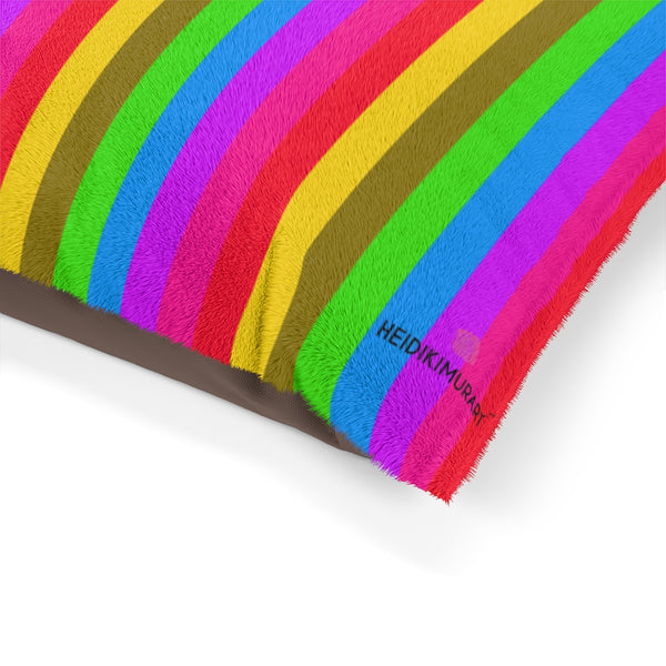Rainbow Pet Bed, Gay Pride Dog Bed - Heidikimurart Limited 