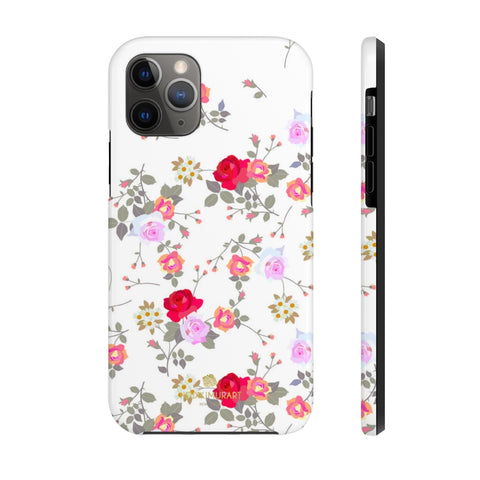 Vintage Style Mixed Floral Print Designer Case Mate Tough Phone Case-Made in USA - Heidikimurart Limited 