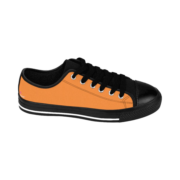 Orange Solid Color Women's Sneakers