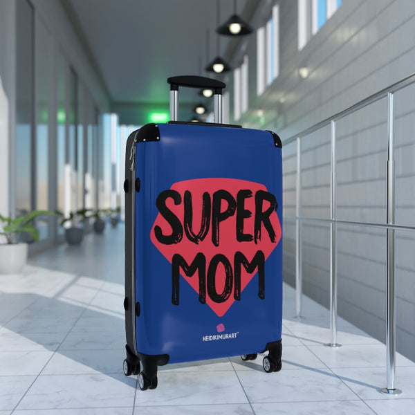 Super Mom's Designer Suitcases, Mom's Day Best Premium Designer Suitcase Luggage (Small, Medium, Large)