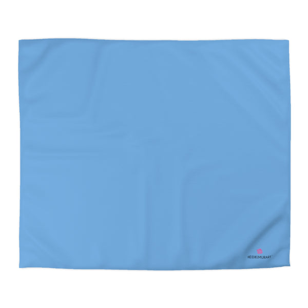 Light Blue Color Duvet Cover,  Solid Color Best Microfiber Duvet Cover