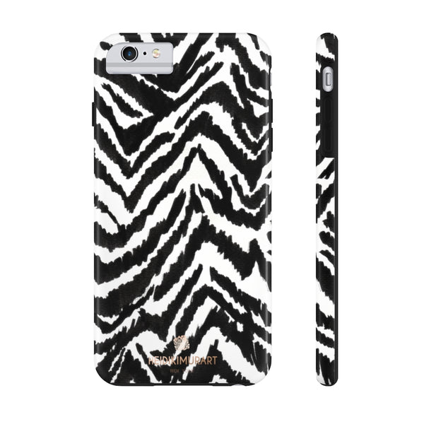 Zebra Print Phone Case, Animal Print Case Mate Tough Phone Cases-Made in USA - Heidikimurart Limited 