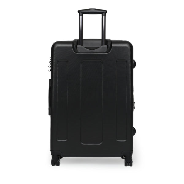 White Solid Color Suitcases, Modern Simple Minimalist Designer Suitcase Luggage (Small, Medium, Large)