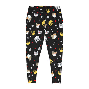 Cat Lover's Plus Size Leggings