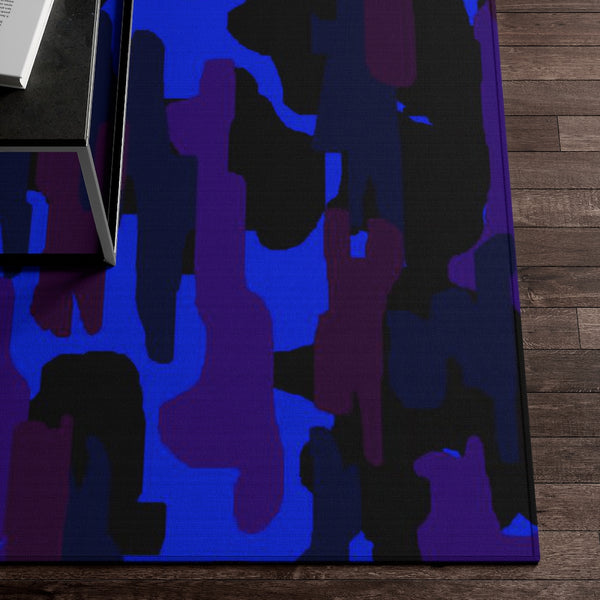 Blue Camo Dornier Rug