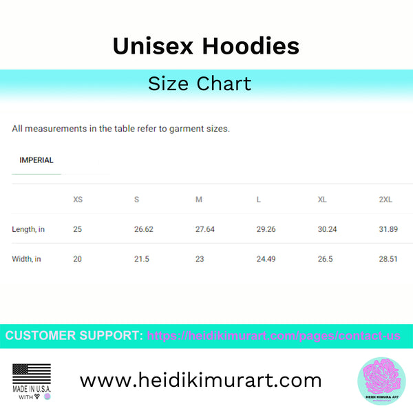 Black Green Clover St. Patrick's Day Unisex Men's or Women's Pullover Hoodie- Made in USA-Unisex Hoodie-Heidi Kimura Art LLC