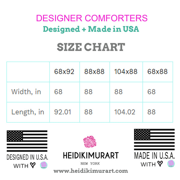 Galaxy Print Luxury Designer Best Comforter For King/Queen/Full/Twin-Comforter-Heidi Kimura Art LLC
