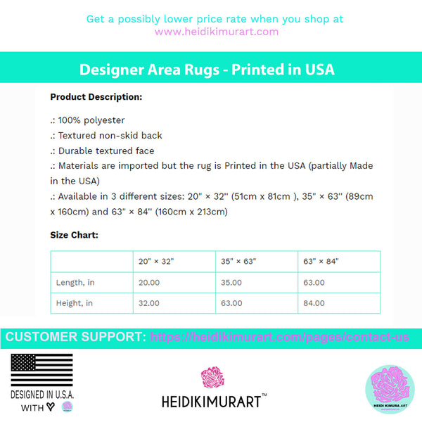 Hot Pink Color Dornier Rug, Solid Color Best Designer Woven Skid-Resistant Indoor Carpet - Printed in USA  (Size: 1'-8"x2'-8", 2'-11"x5'-3", 5'-3"x7'-0")