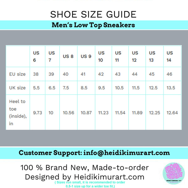 Red Buffalo Plaid Men's Sneakers, Preppy Low Top Designer Shoes For Men (US Size: 7-14)-Men's Low Top Sneakers-Printify-ArtsAdd-Heidi Kimura Art LLC