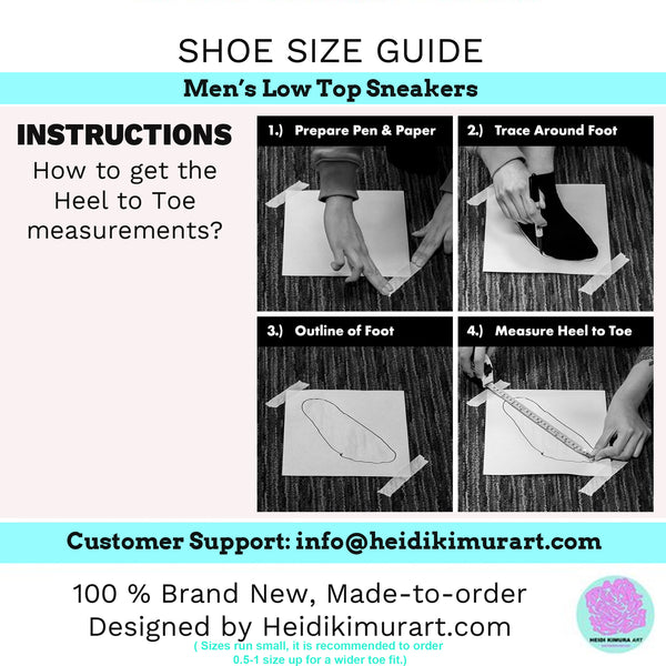 Buffalo Red Plaid Print Designer Men's Low Top Sneakers Running Shoes (US Size: 6-14)-Men's Low Top Sneakers-Heidi Kimura Art LLC