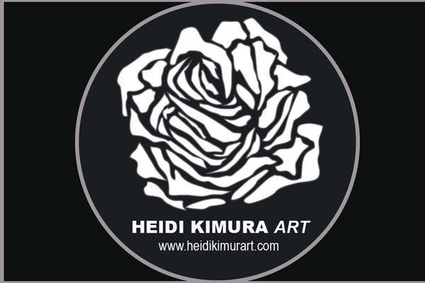 White Mixed Rose Floral Print Designer Women's High-top Sneakers(US Size: 6-12)-Women's High Top Sneakers-Heidi Kimura Art LLC