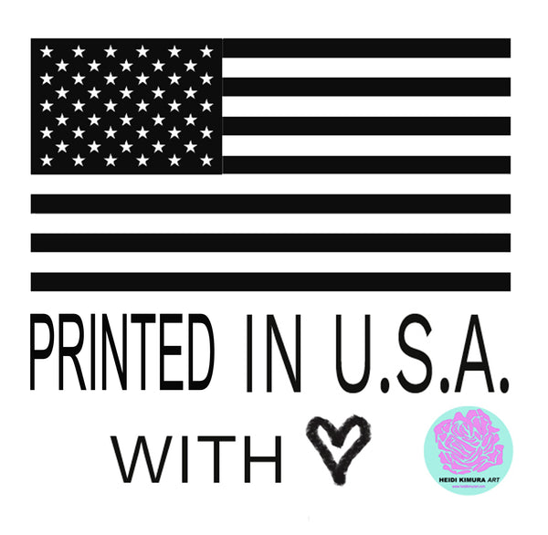 Black Green St. Patrick's Day Clover Print Unisex One Size Premium Socks- Printed in USA-Socks-One size-Heidi Kimura Art LLC