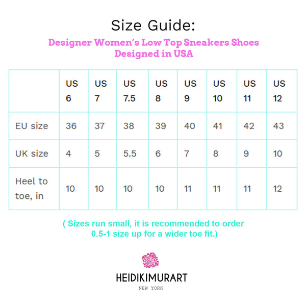 Burgundy Brown Solid Color Designer Low Top Women's Sneakers (US Size 6-12)-Women's Low Top Sneakers-Heidi Kimura Art LLC