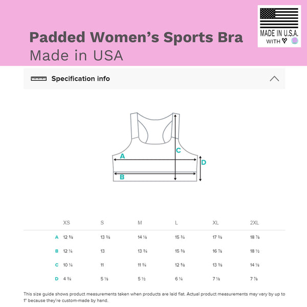 White Black Padded Sports Bra, Stripes Women's Exercise Bra For Women-Made in USA/EU/MX - Heidikimurart Limited 