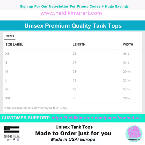 Cute Cat Unisex Tank Top, Cute Peanut Meow Cat Premium Best Tank Top-Printed in USA/EU-Men's Tank Top-Printful-Heidi Kimura Art LLC