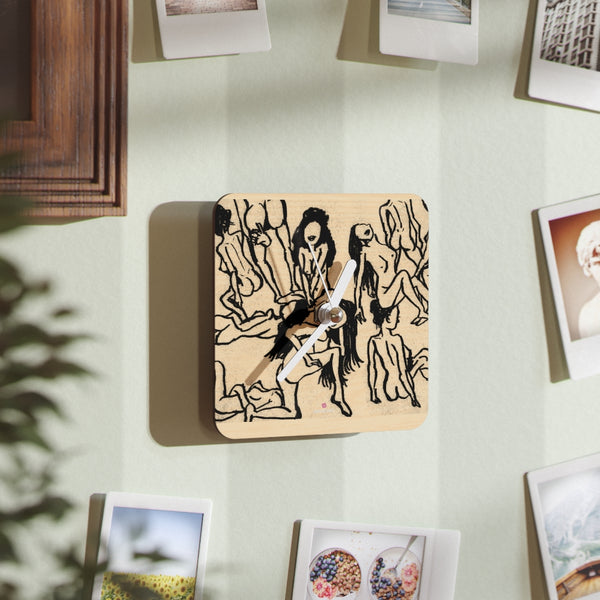 Nude Art Fun Wall Clocks