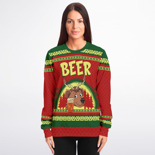 Reindeer Ugly Christmas Sweatshirt