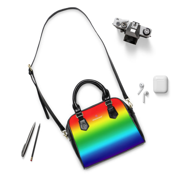 Rainbow Ladies' Shoulder Handbag