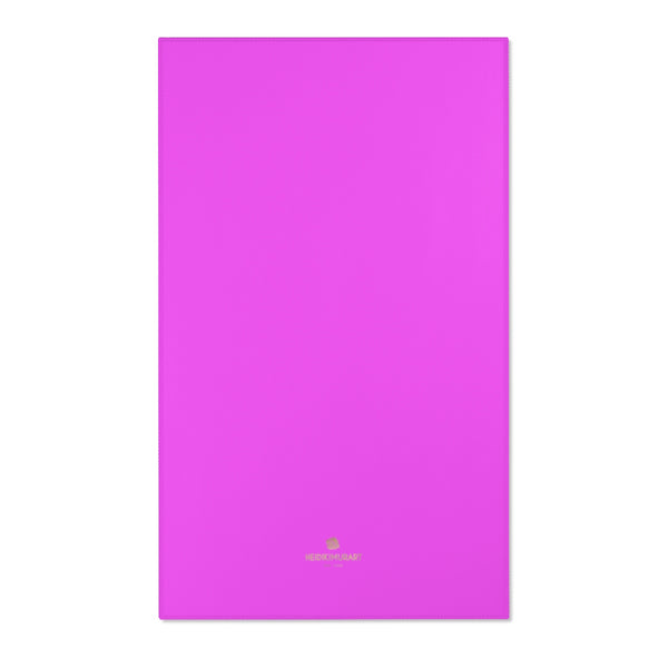 Hot Pink Solid Color Designer 24x36, 36x60, 48x72 inches Area Rugs- Printed in the USA-Area Rug-36" x 60"-Heidi Kimura Art LLC