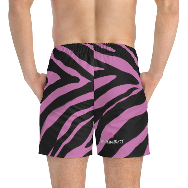 Pink Zebra Men's Swim Trunks