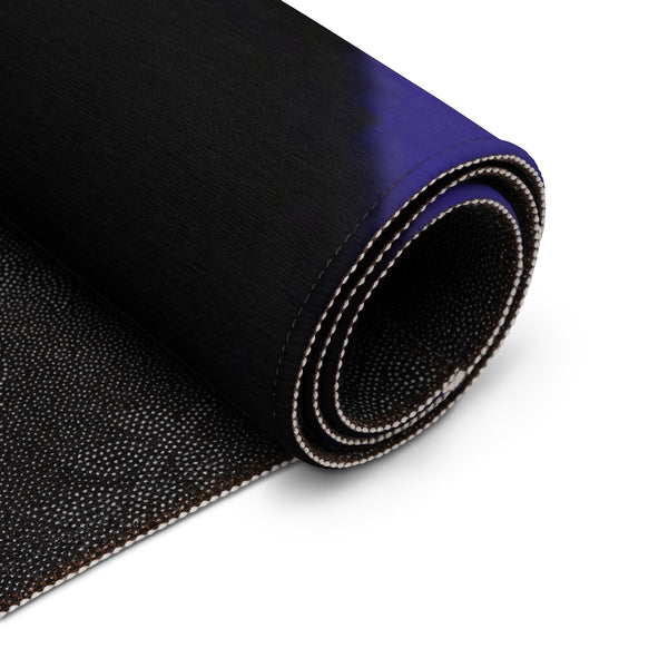 Zebra Animal Print Dornier Rug, Purple and Black Zebra Stripes Animal Print Woven Indoor Carpet For Home or Office, Modern Basics Essential Premium Best Designer Durable Woven Skid-Resistant Premium Polyester Indoor Carpet Area Rug - Printed in USA (Size: 20"x32"(1'-8"x2'-8"), 35"×63"(2'-11"x5'-3"), 63"×84"(5'-3"x7'-0"))