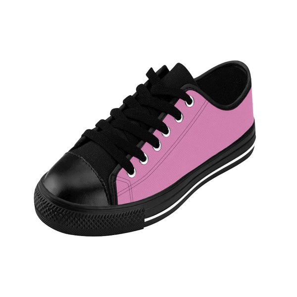 Pink Solid Color Women's Sneakers