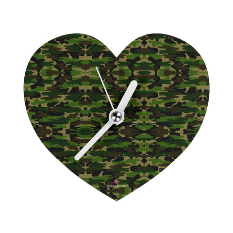 Camo Print Fun Wall Clocks