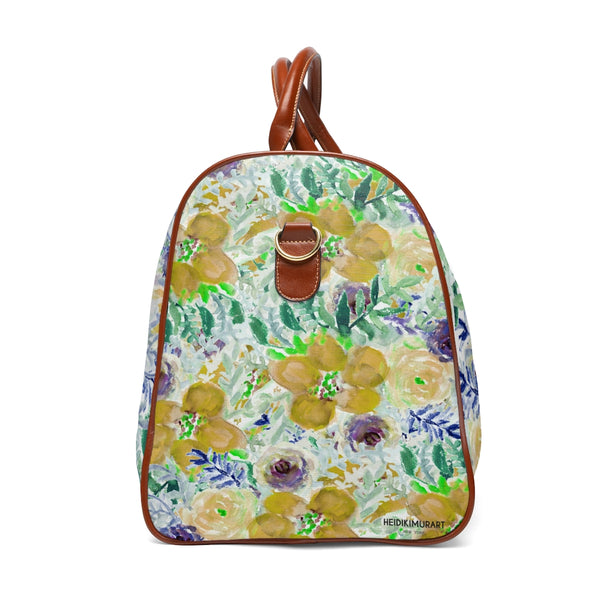 Floral Print Waterproof Travel Bag