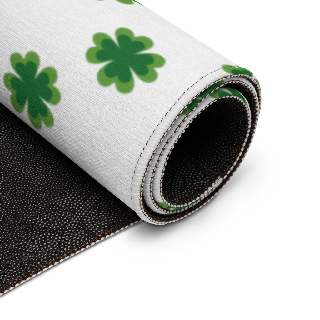 Green Clover Dornier Rug | Heidikimurart Limited