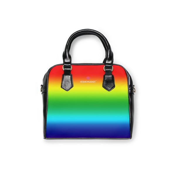 Rainbow Ladies' Shoulder Handbag