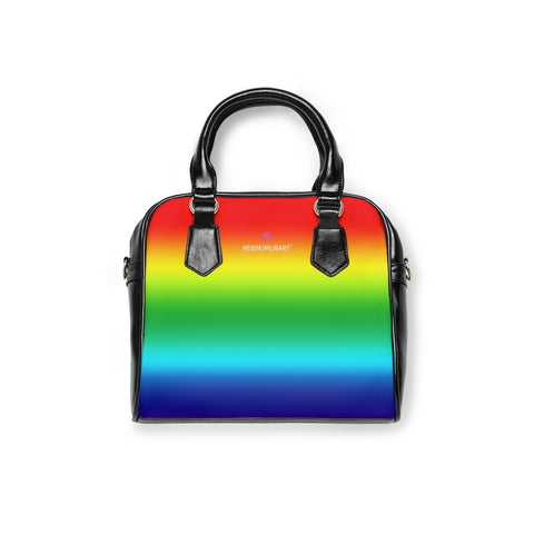 Rainbow Ladies' Shoulder Handbag