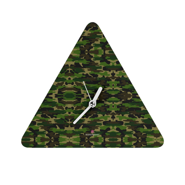 Camo Print Fun Wall Clocks