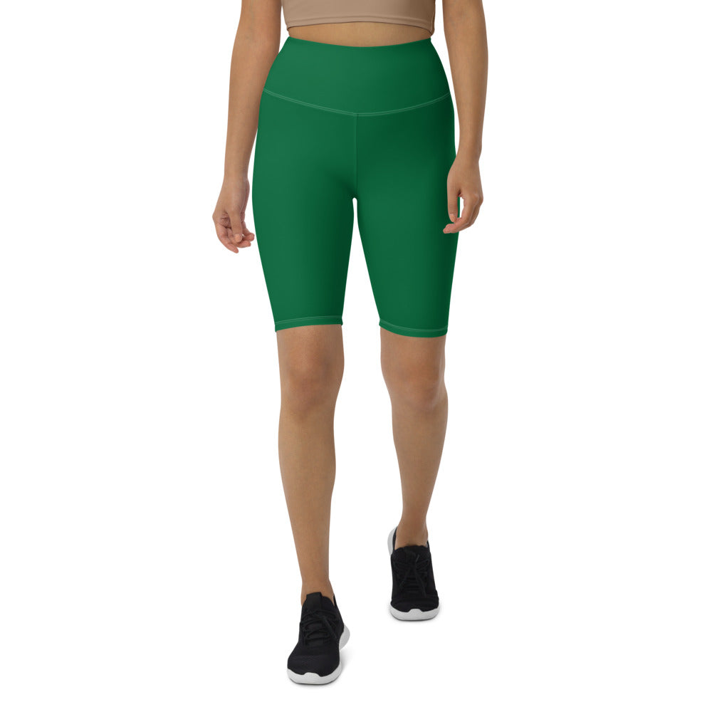 Girls Modesty Shorts - Green