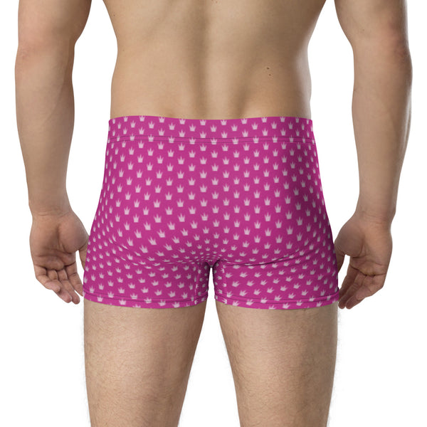 Pink Crown Boxer Briefs